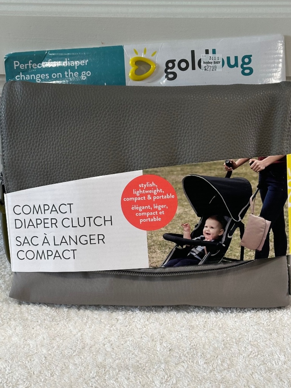 Portable diaper changing station pad